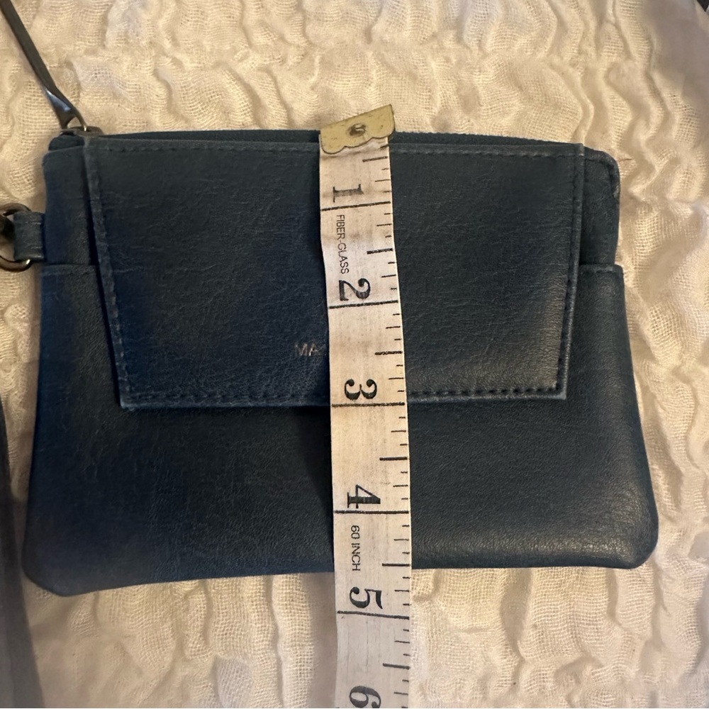 Matt & Nat Navy Vegan Leather Wristlet - Picture 6 of 11